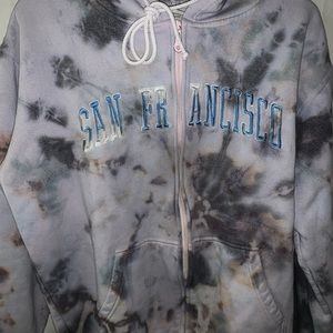 San Francisco zip up hoodie